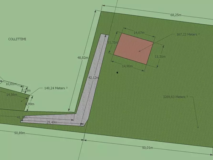 Immagine 4 di Terreno residenziale in vendita  in Via collittimi, snc a Trivigliano