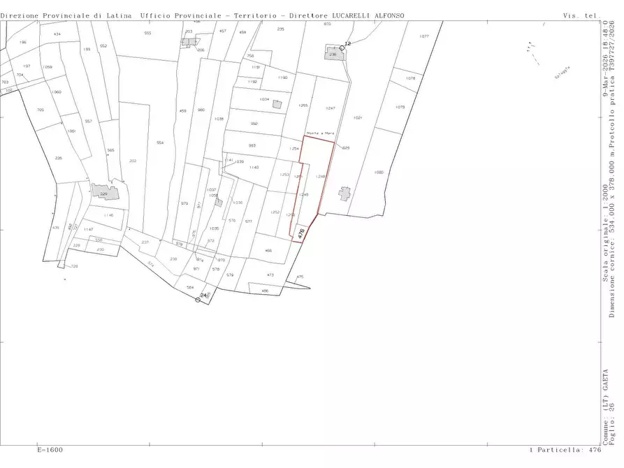 Immagine 13 di Terreno agricolo in vendita  in LocalitÃ  Monte a Mare, s.n.c a Gaeta