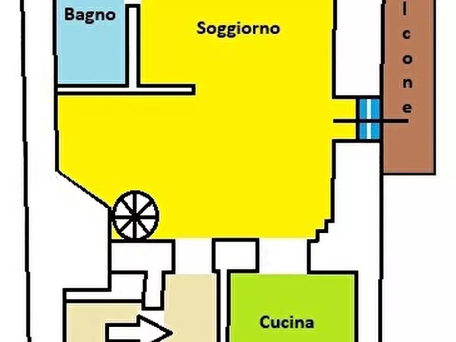 Immagine 14 di Appartamento in vendita  in Piazza Indipendenza, 8 a Sezze