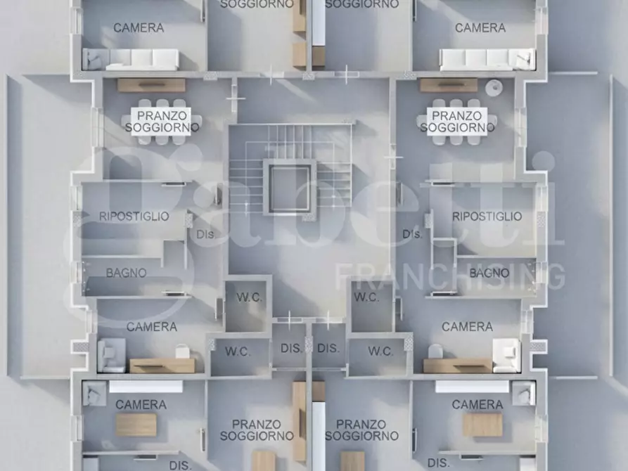 Immagine 3 di Appartamento in vendita  in Via Raffaello Sanzio, snc a Tortoreto