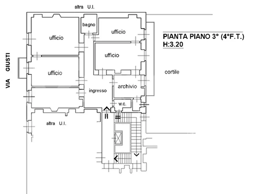 Immagine 23 di Ufficio in affitto  in Corso Vinzaglio, 12 a Torino