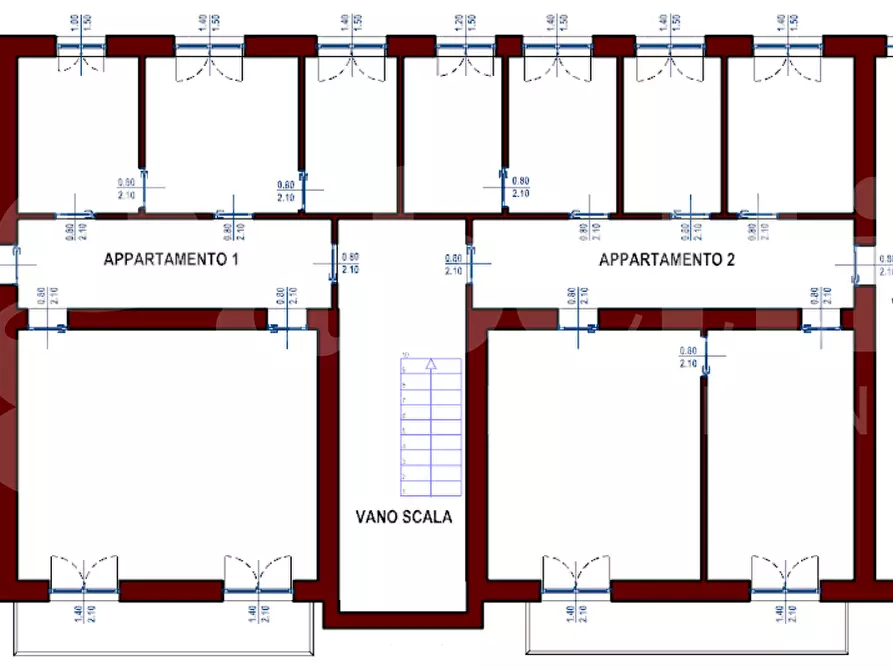 Immagine 21 di Appartamento in vendita  in Via Logudoro, 6 a Carbonia