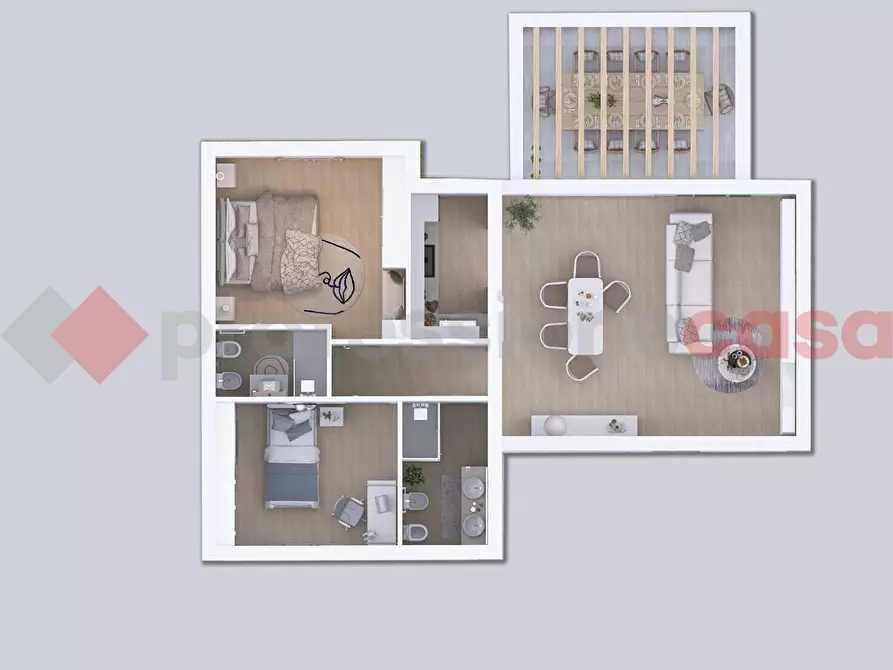 Immagine 24 di Villa in vendita  in Contrada Costa Croce, 24 a Paliano