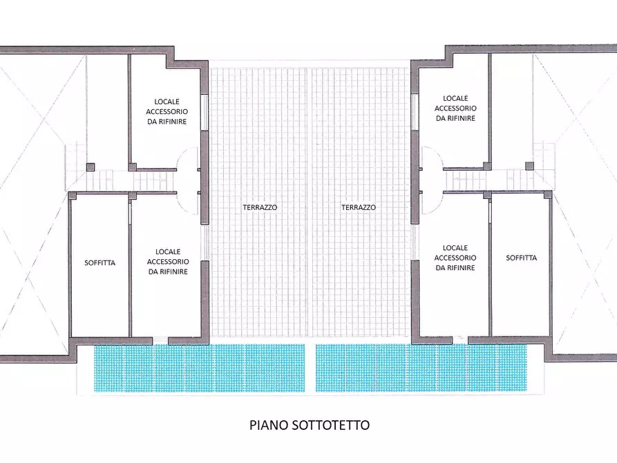 Immagine 6 di Casa bifamiliare in vendita  in Via R Morandi a Perugia