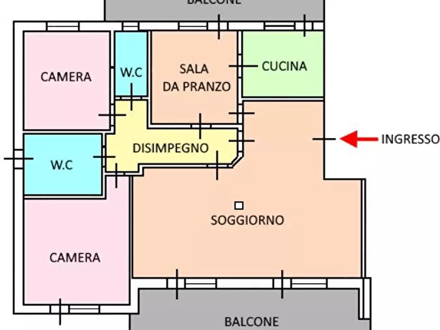 Immagine 16 di Appartamento in vendita  in Via Girolamo Calvanese, 7 a Foggia