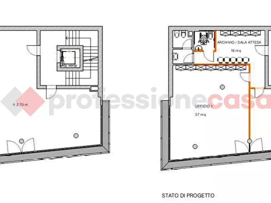 Immagine 12 di Ufficio in affitto  in Via marconi a Spoleto
