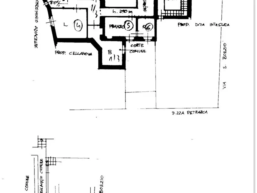 Immagine 45 di Appartamento in vendita  in Piazza PETRARCA, 28 a Pavia