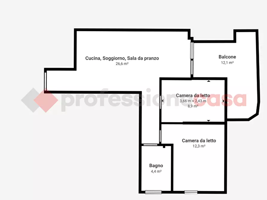 Immagine 14 di Appartamento in vendita  in Via Eugenio Maccagnani a Roma