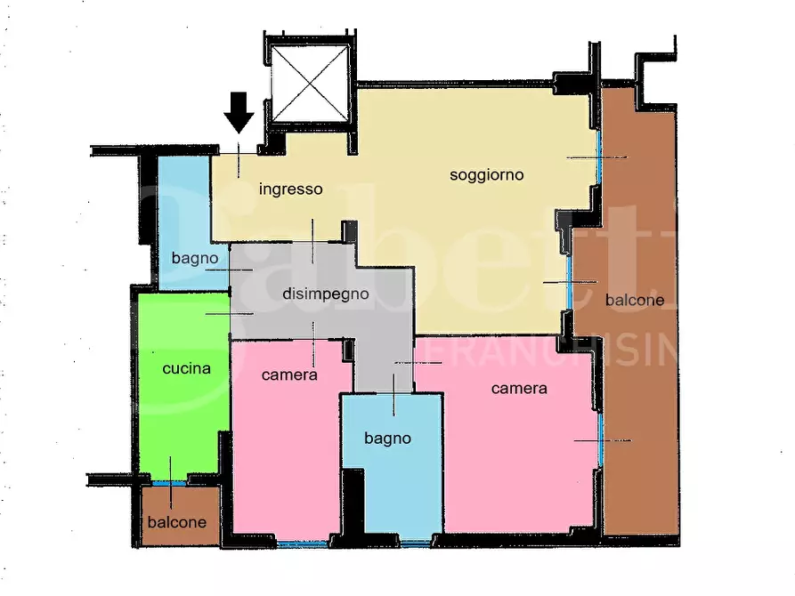 Immagine 27 di Appartamento in vendita  in Via di Decima, 256 a Roma