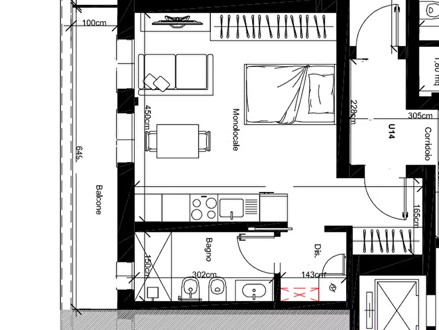 Immagine 15 di Appartamento in vendita  in Via Martin Luther King, 38/3 a Bologna
