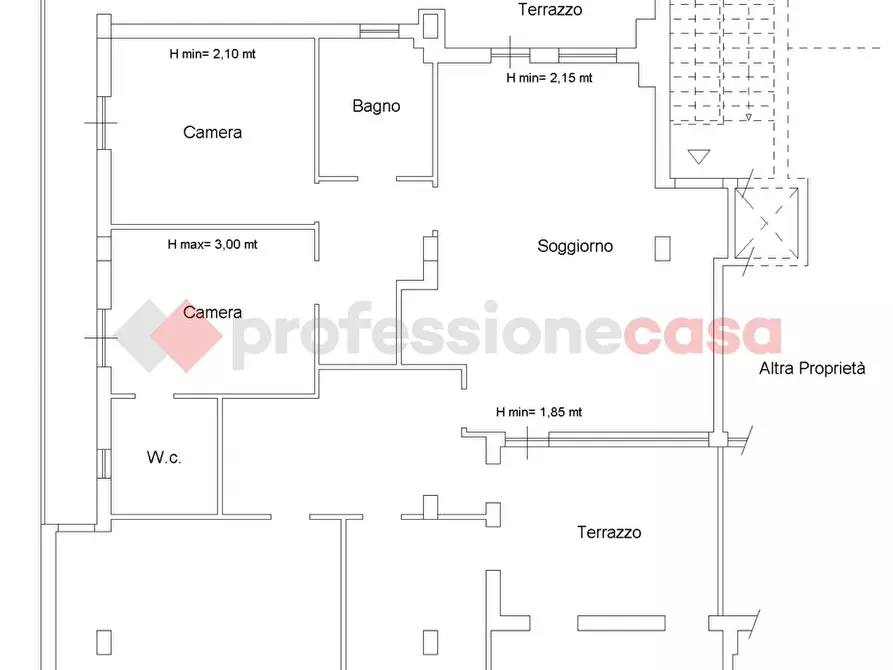 Immagine 24 di Appartamento in affitto  in Via del Tempo Libero a Perugia