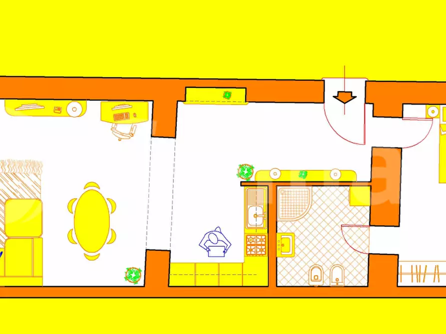 Immagine 13 di Appartamento in affitto  in Corso Garibaldi, 42 a Milano