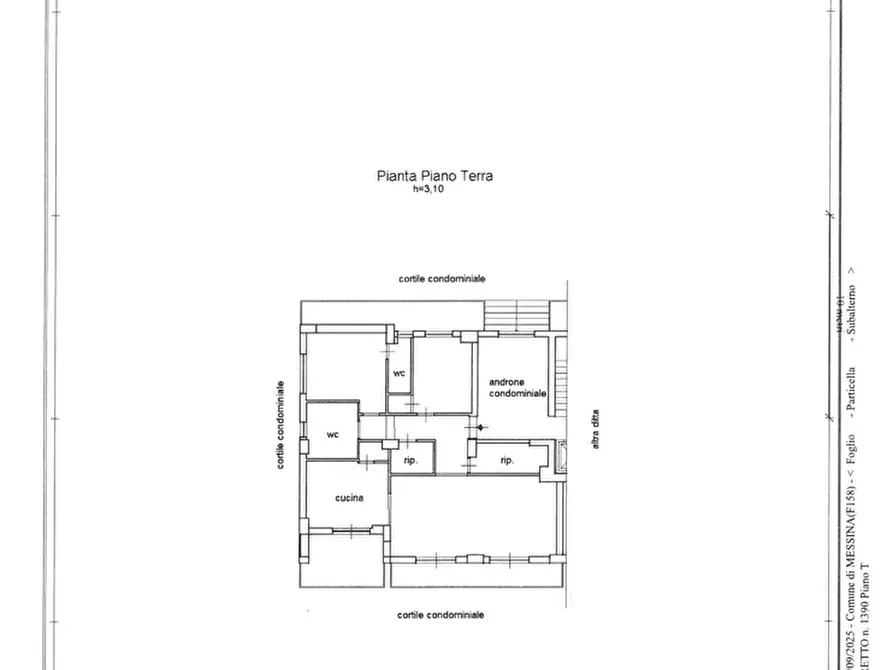 Immagine 30 di Appartamento in vendita  in Via dei Fiori, 1 a Messina