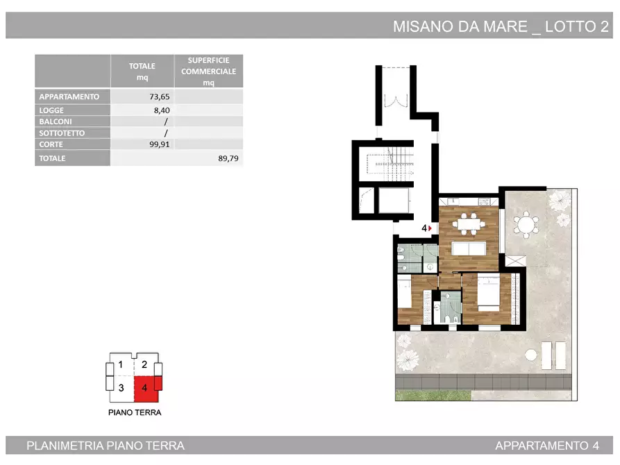 Immagine 14 di Appartamento in vendita  in Via Grossi a Misano Adriatico