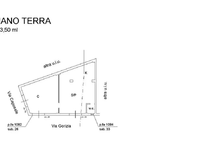 Immagine 13 di Appartamento in vendita  in Via Gorizia, 28 a Trani