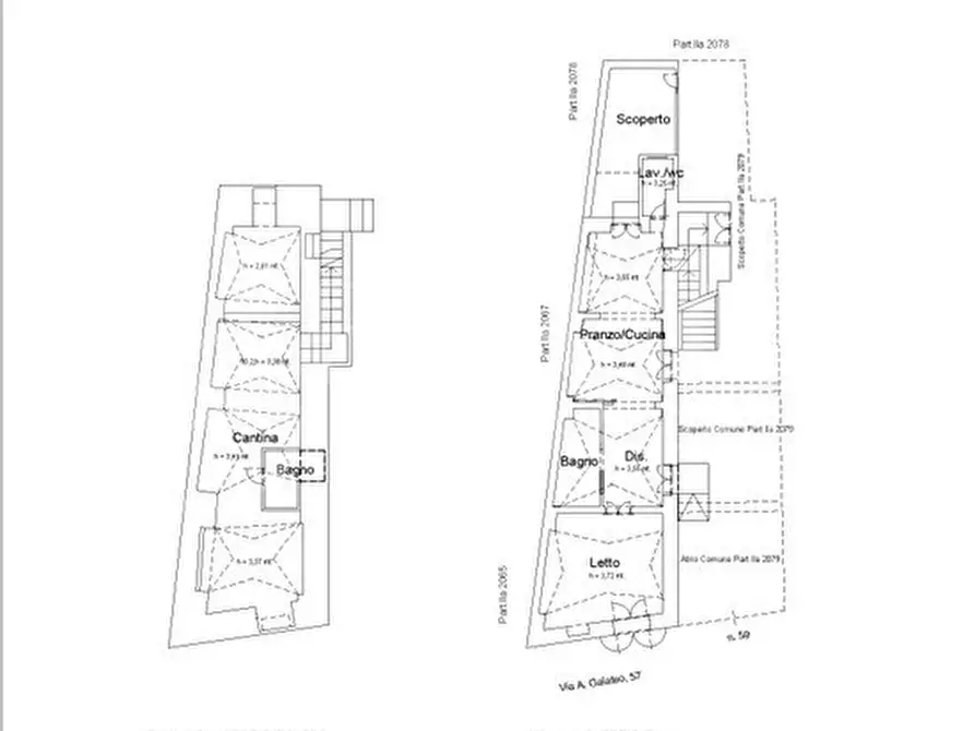 Immagine 29 di Loft/Open space in vendita  in Via Antonio Galateo, 59 a Lecce