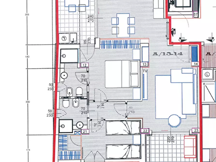 Immagine 10 di Appartamento in vendita  in Via Lungomare Sirena, 114 a Tortoreto