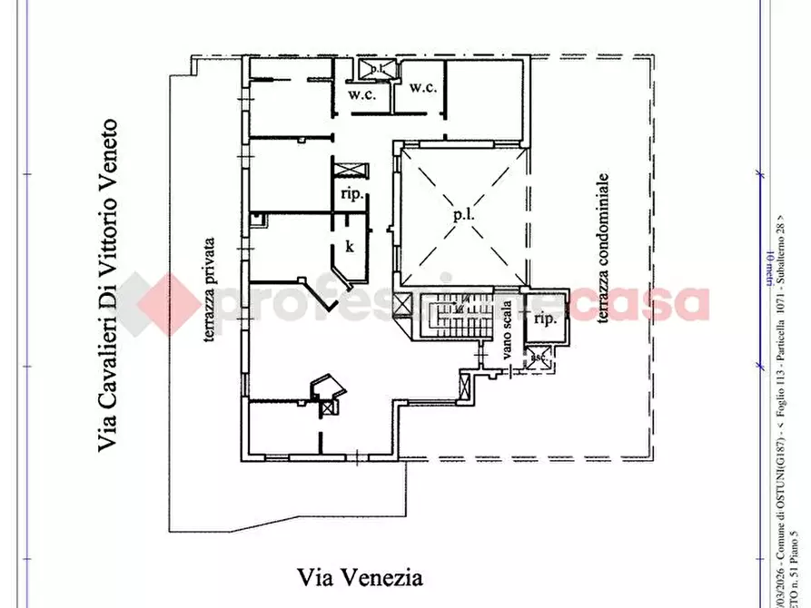 Immagine 46 di Attico in vendita  in Via Cavalieri di Vittorio Veneto, . a Ostuni