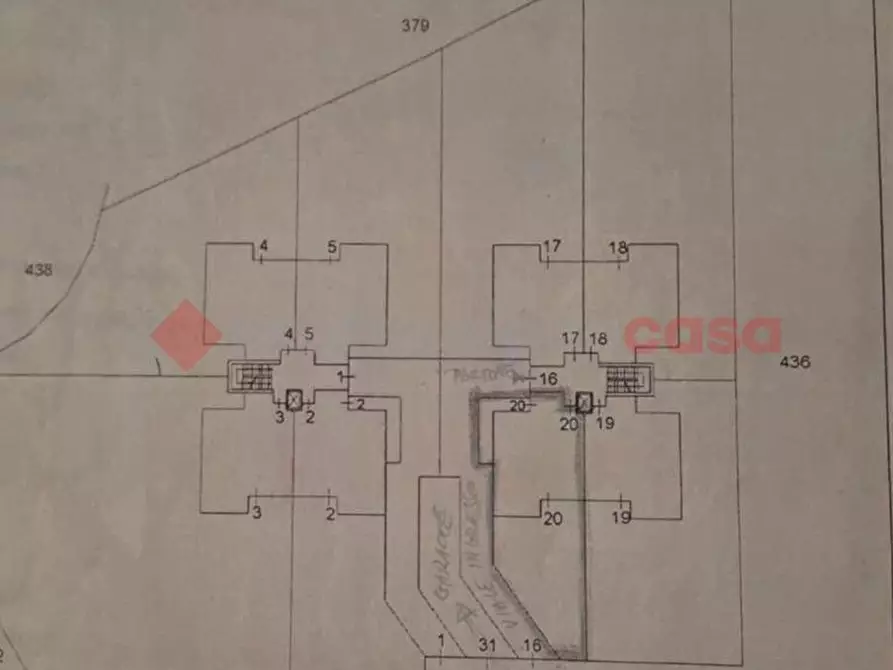 Immagine 39 di Appartamento in vendita  in Traversa Privata Prima di Via Cangiano, 7 a Anagni