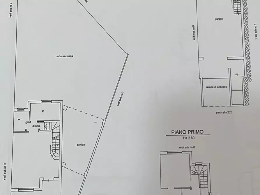 Immagine 38 di Villetta a schiera in vendita  in Via due giugno, snc a Sgurgola