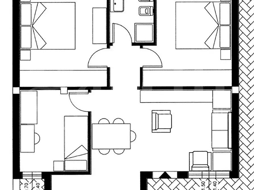Immagine 23 di Casa trifamiliare in vendita  in Via stura, snc a Ardea