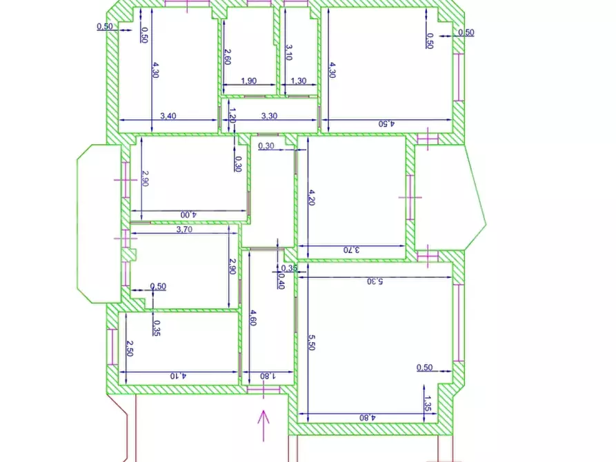 Immagine 32 di Appartamento in vendita  in Via VERANI, 24 a Rieti