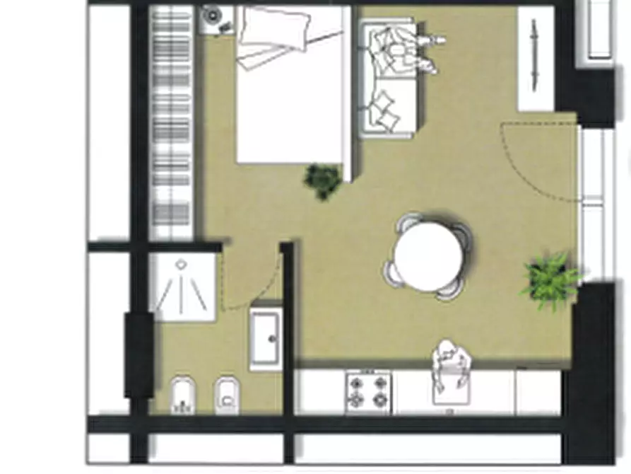 Immagine 4 di Appartamento in vendita  in Via Emilio Zago, 8 a Bologna