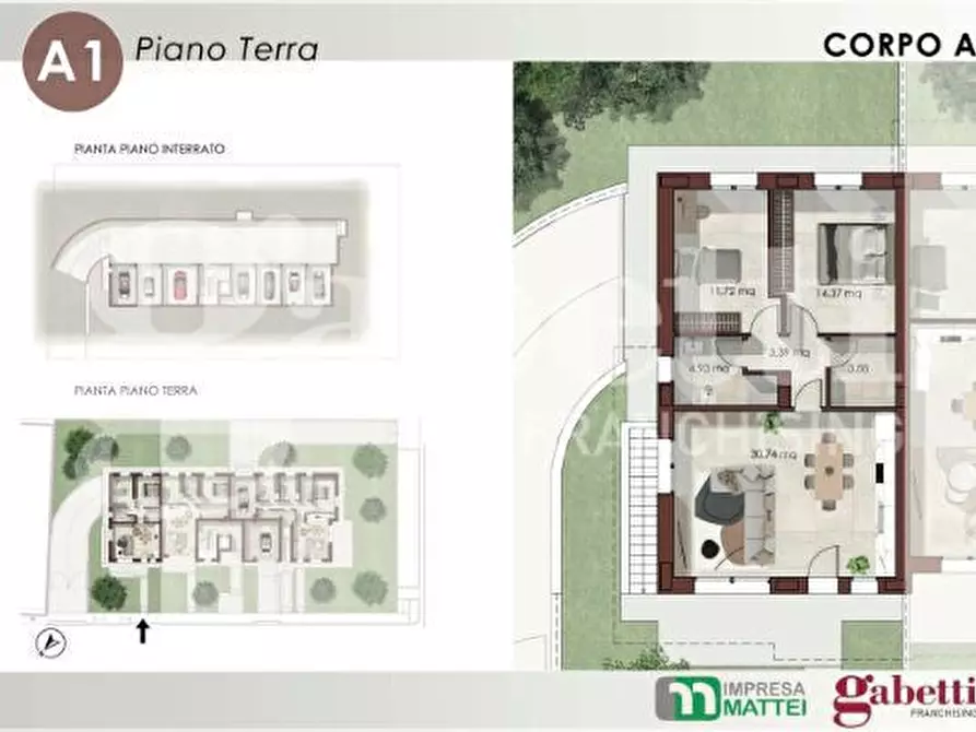 Immagine 7 di Appartamento in vendita  in Via Trento a Verucchio