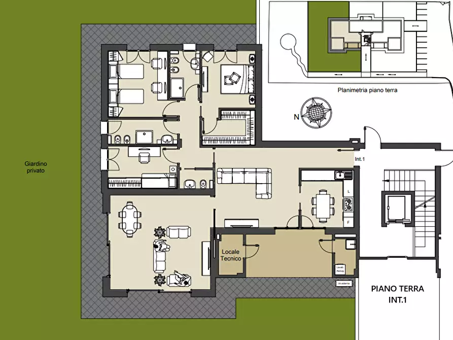Immagine 7 di Appartamento in vendita  in Via Dell'Ingegneria a Perugia