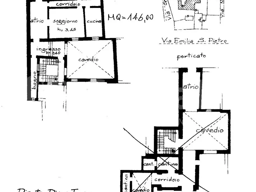 Immagine 10 di Appartamento in vendita  in Via emilia san pietro, 15 a Reggio Nell'emilia