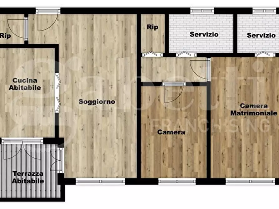 Immagine 21 di Appartamento in affitto  in Via Volturno, . a Venezia