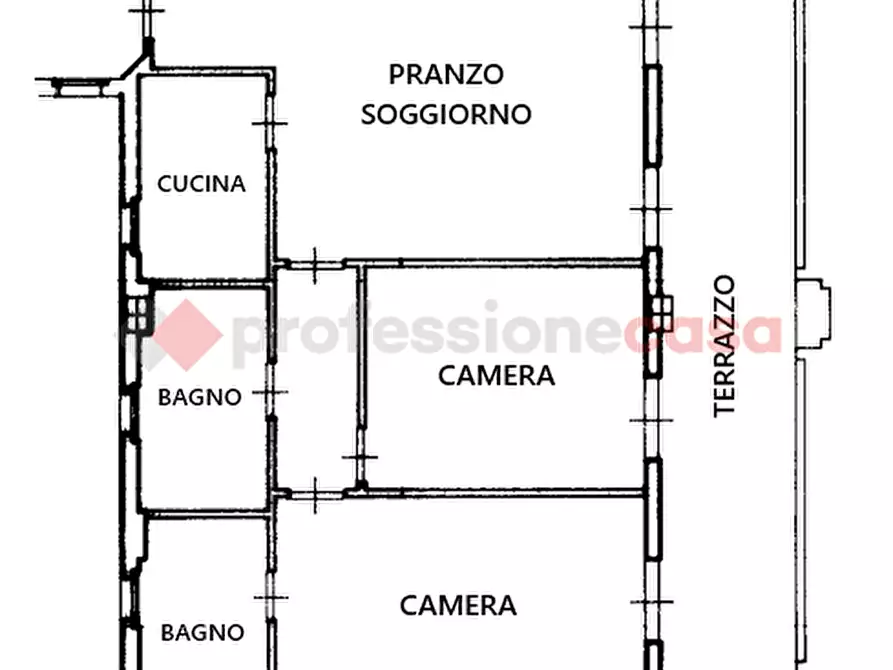 Immagine 16 di Appartamento in affitto  in Strada Perugia San Marco, 95/F a Perugia