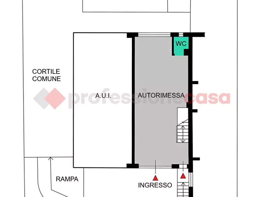 Immagine 6 di Box auto in vendita  in Via San Bernardo a Opera