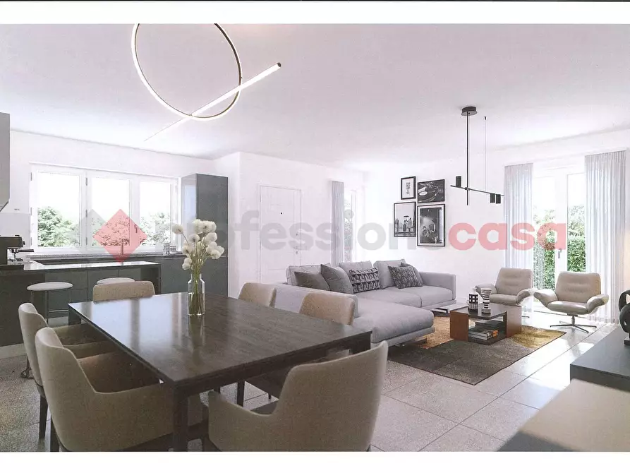 Immagine 5 di Casa bifamiliare in vendita  in Via PAPA GIOVANNI PAOLO, 12 a Landriano