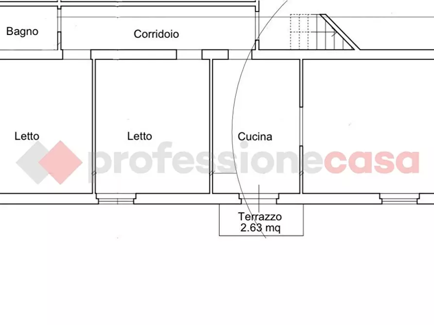 Immagine 17 di Appartamento in affitto  in Via Marconi a Spoleto