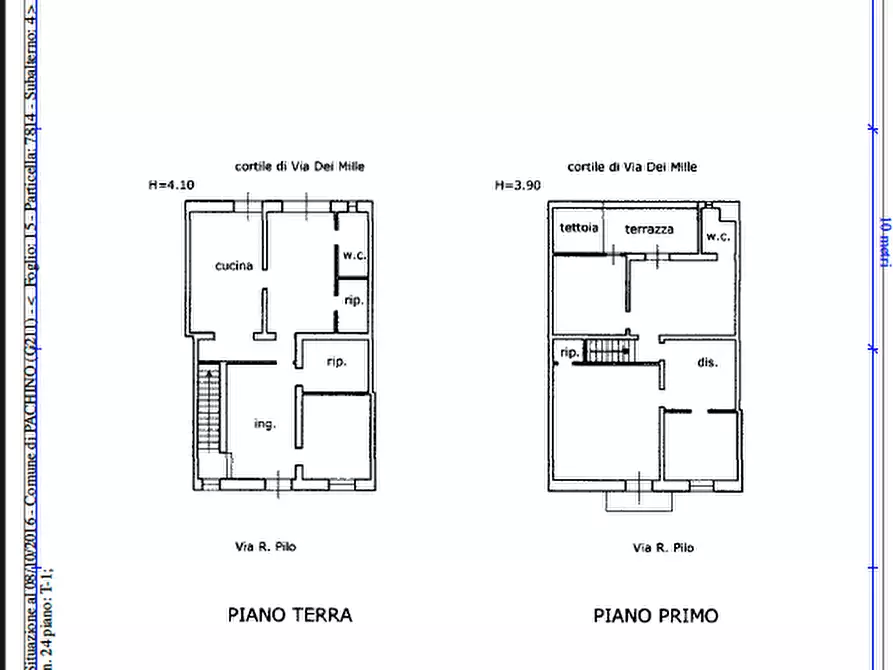 Immagine 27 di Casa indipendente in vendita  in Via ROSOLINO PILO, 24 a Pachino