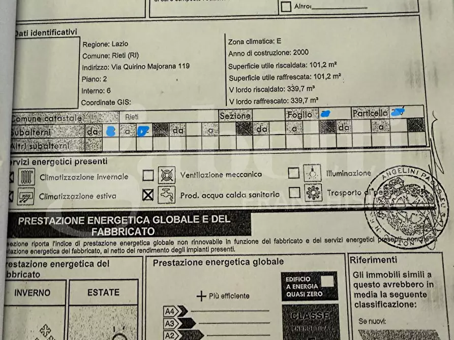 Immagine 22 di Appartamento in vendita  in Via MAJORANA, SNC a Rieti