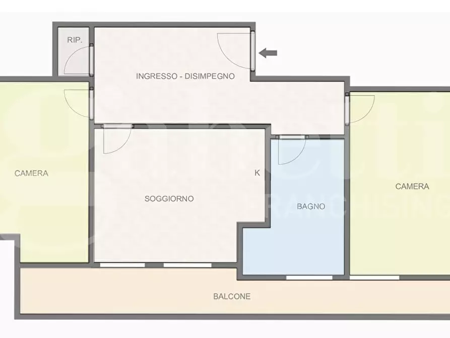 Immagine 8 di Appartamento in vendita  in Via Genova, 8 a Andora