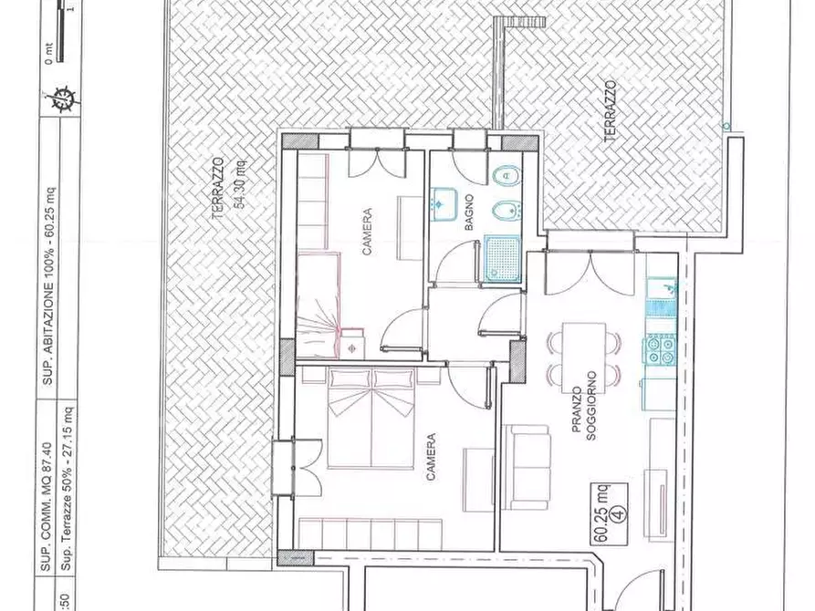 Immagine 9 di Appartamento in vendita  in Via Gorizia, snc a Alba Adriatica