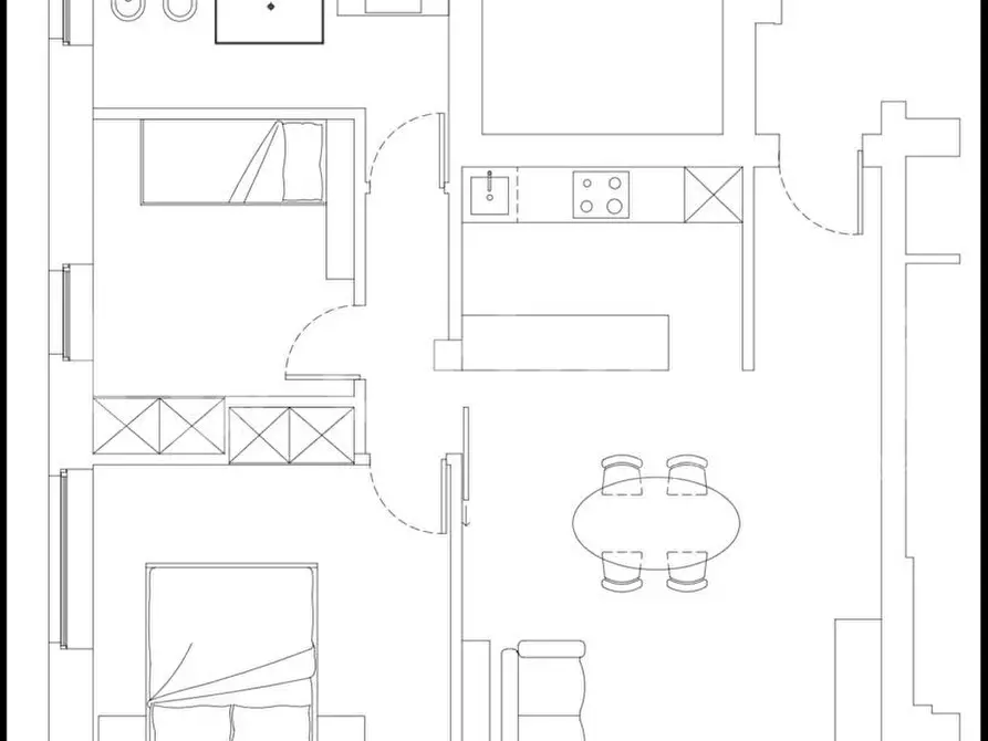 Immagine 5 di Appartamento in vendita  in Via GONZAGA, 23 a Sant'angelo Lodigiano