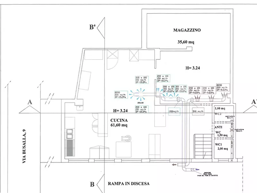 Immagine 16 di Laboratorio in vendita  in Via Busalla, 9 a Roma
