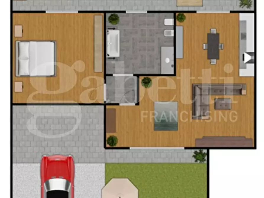 Immagine 2 di Appartamento in vendita  in Vico AMSTERDAM, SNC a Sestu