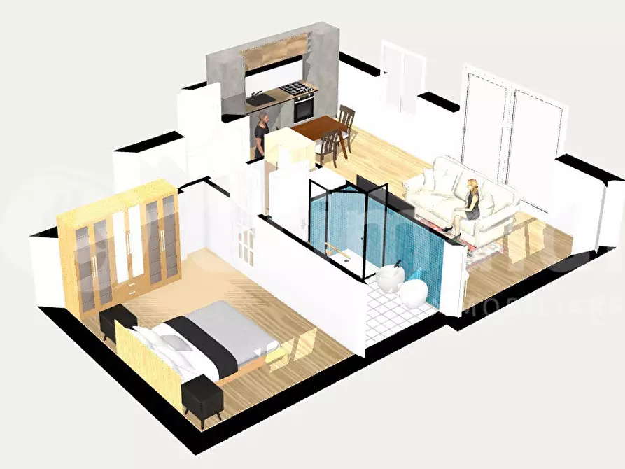 Immagine 10 di Appartamento in vendita  in Via Resegone, 10 a Camparada