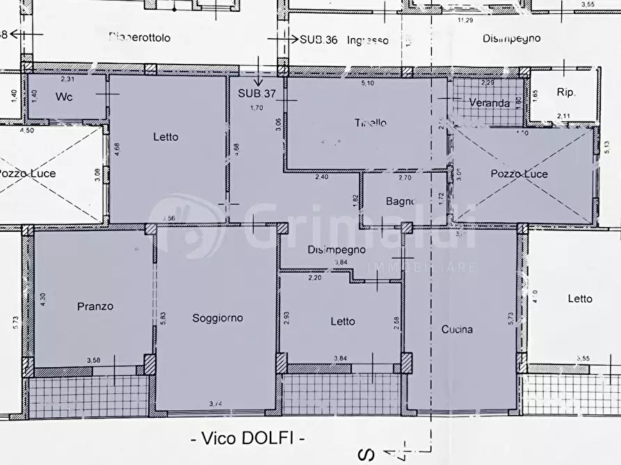 Immagine 12 di Appartamento in vendita  in Piazza Umberto I Vico Dolfi, 0 a Avola