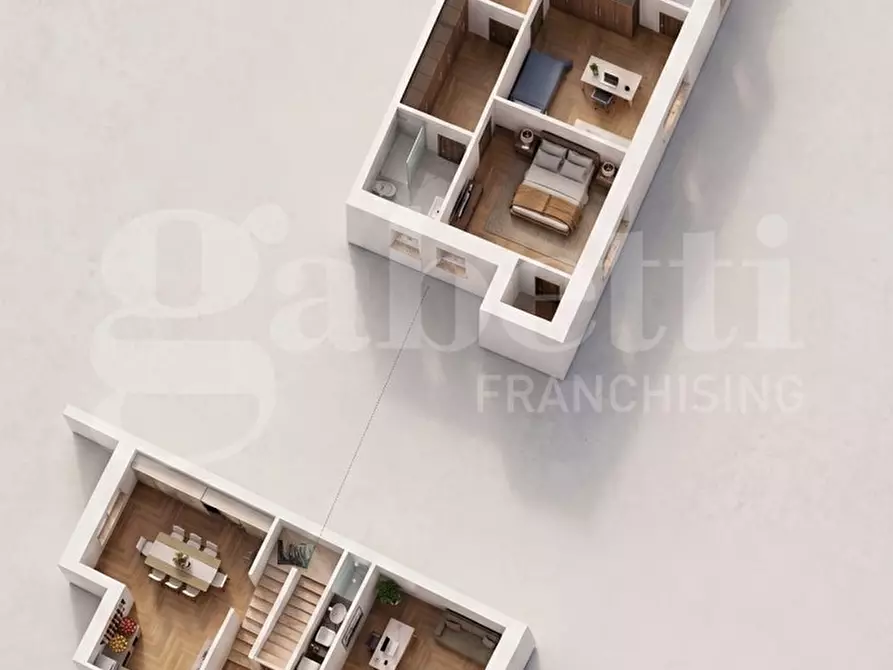 Immagine 4 di Casa trifamiliare in vendita  in Via Casali delle Cornacchiole, 153 a Roma
