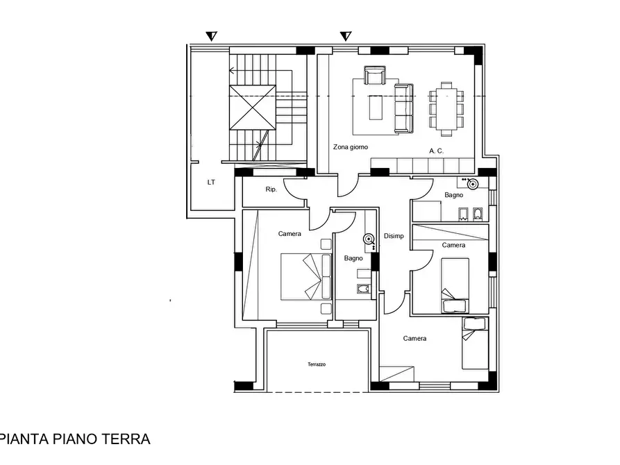 Immagine 13 di Appartamento in vendita  in Via San Bartolomeo a Perugia