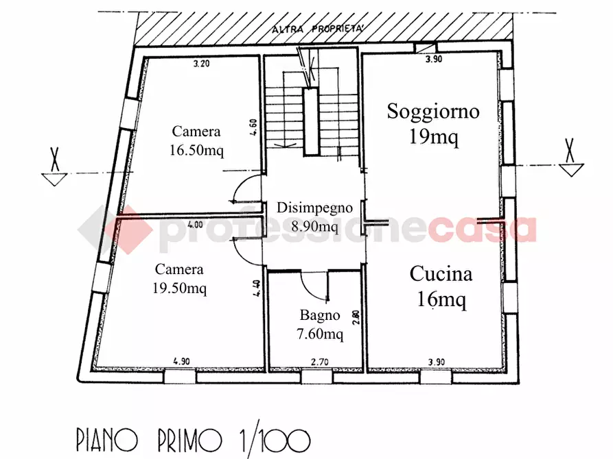Immagine 5 di Appartamento in vendita  in Piazza Vittorio Veneto, 70 a Capraia E Limite