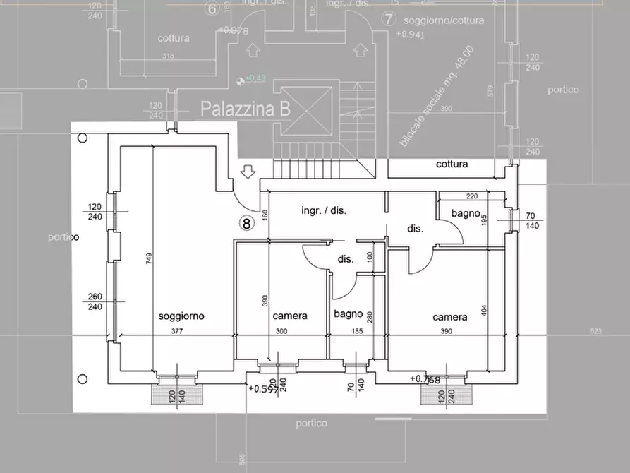 Immagine 9 di Appartamento in vendita  in Via resegone, 10 a Camparada