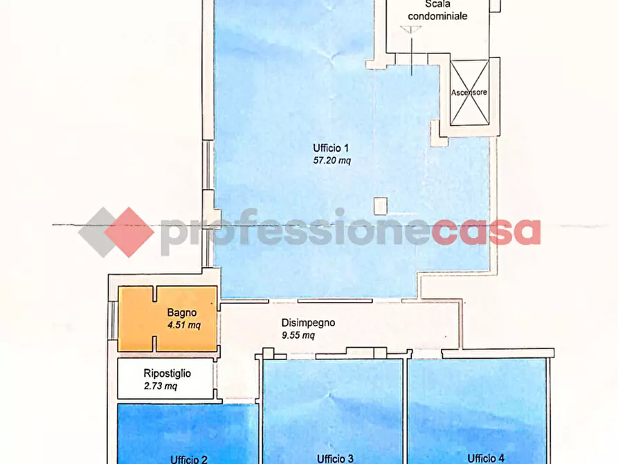 Immagine 13 di Ufficio in affitto  in Via Trento e Trieste a Spoleto