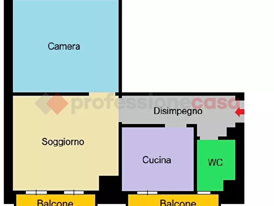 Immagine 15 di Appartamento in vendita  in Via Ugo La Malfa a Opera